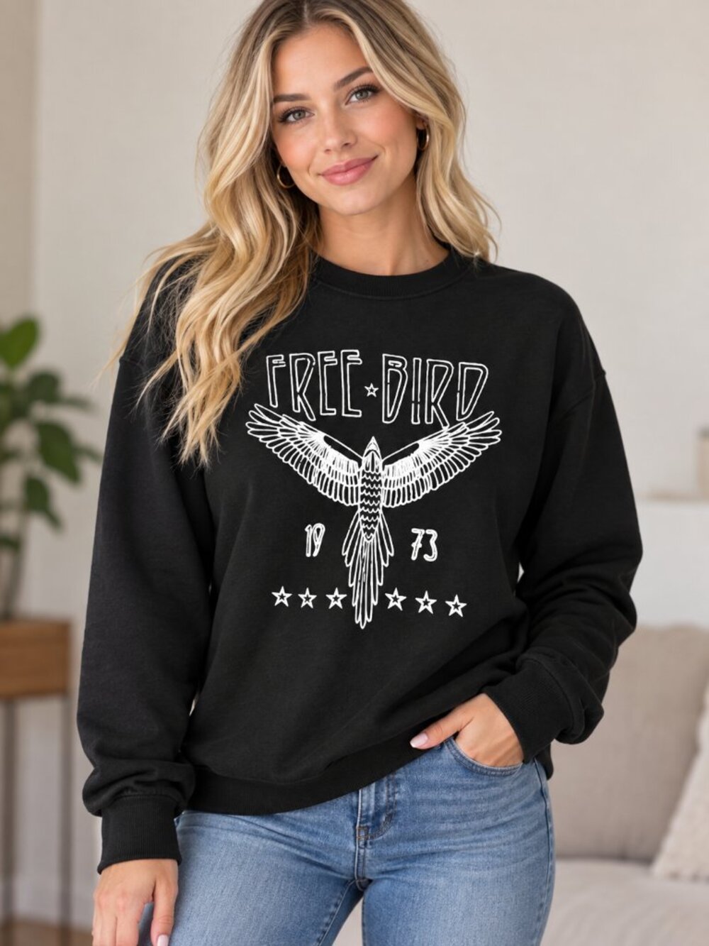 womens  Free Bird Sweatshirt - Medium